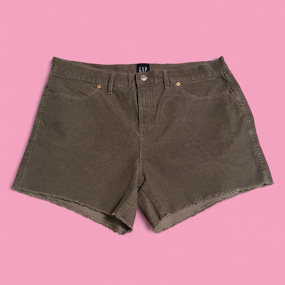 GAP Green Jean Shorts Casual Style